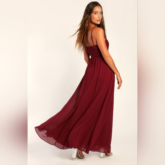 Loving the Memory Plum Purple Sleeveless Maxi Dress - Picture 3 of 5